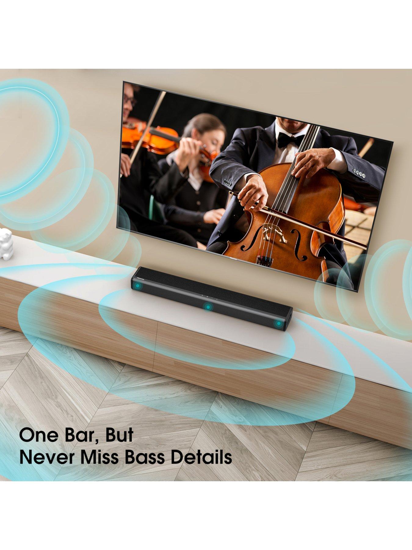 Image 4 of 8 of Hisense HS214 108W 2.1Ch All in one Bluetooth Soundbar with Built-in Subwoofer