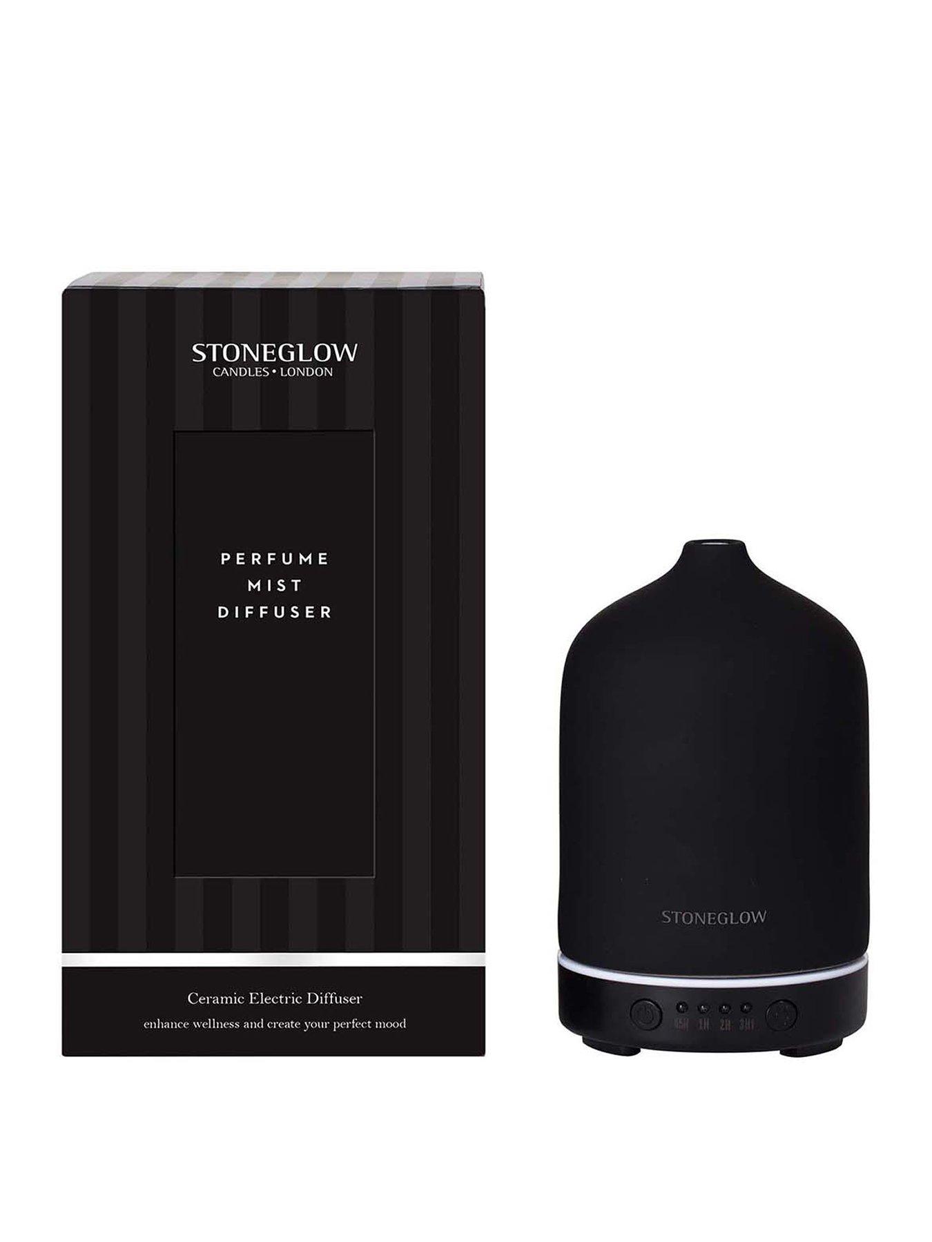 Image 1 of 2 of Stoneglow Modern Classics Perfume Mist Diffuser - Black