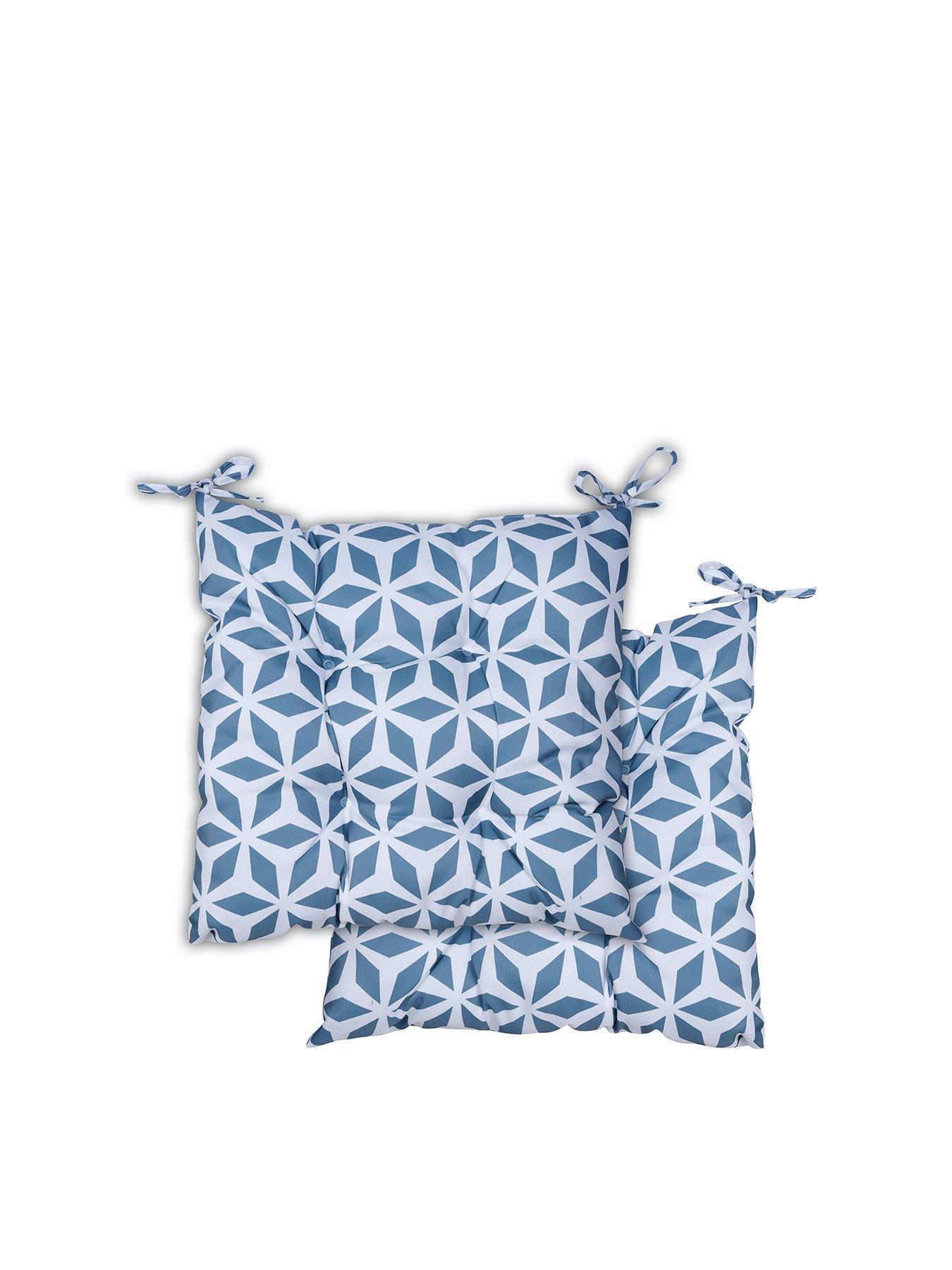 Product photograph of Streetwize Accessories Geometric Pair Of Seat Cushions from very.co.uk