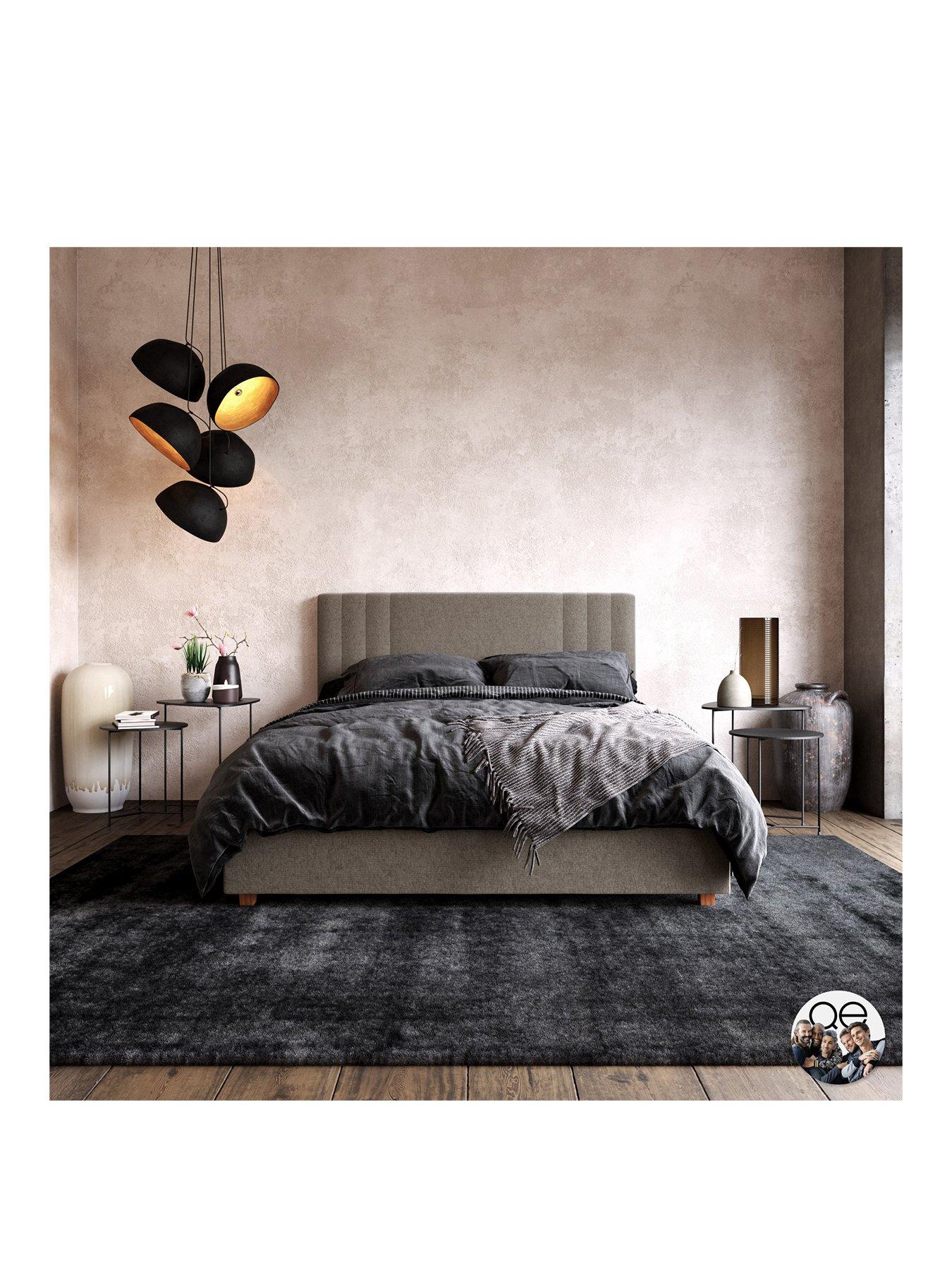 Product photograph of Queer Eye Charis Linen King Bed from very.co.uk