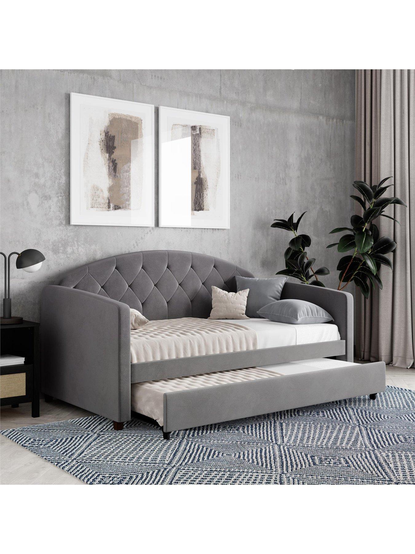 Queer Eye Aspen Velvet Day Bed very.co.uk