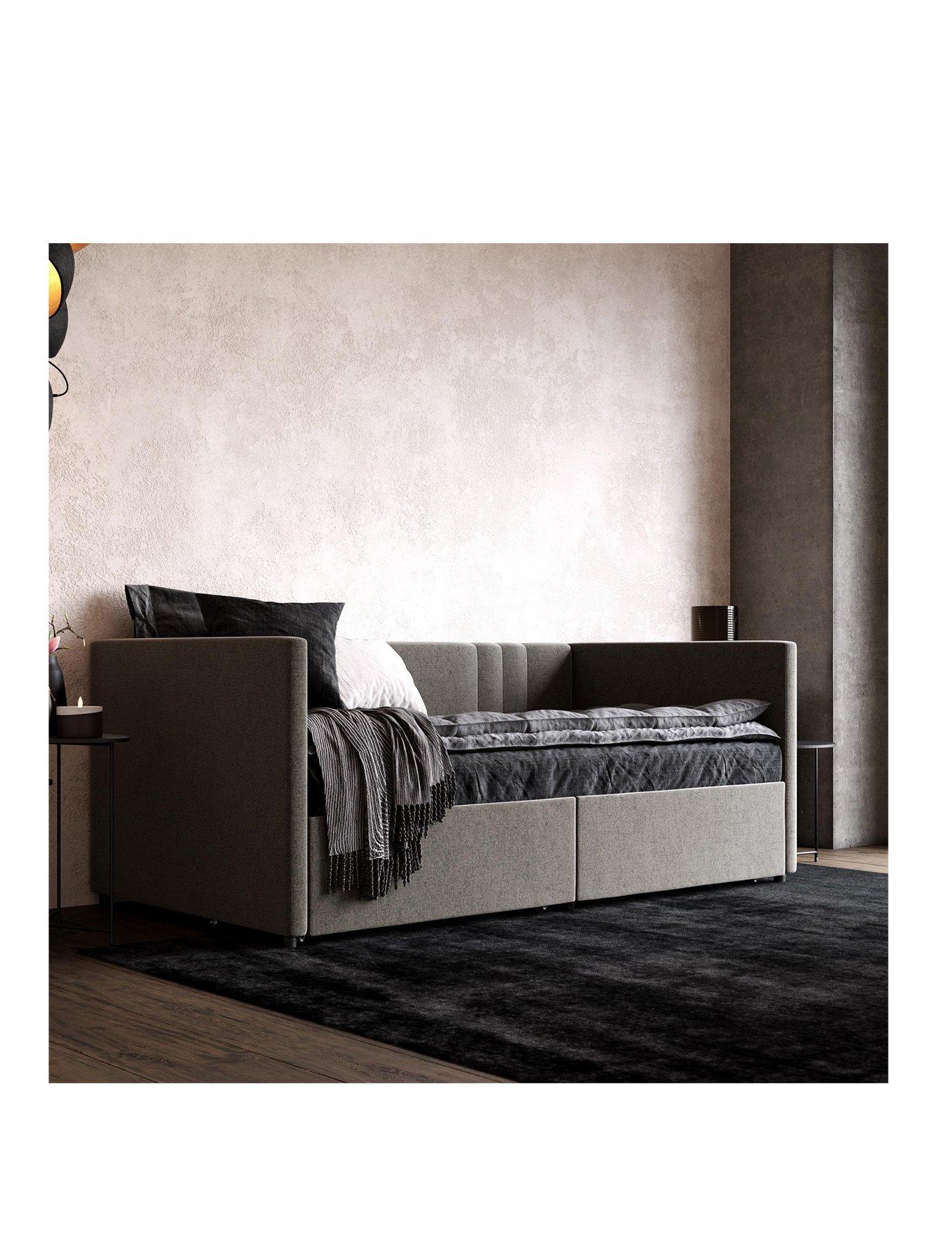Product photograph of Queer Eye Charis Linen Daybed from very.co.uk