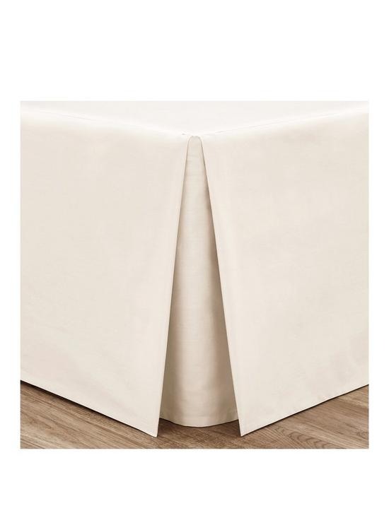 front image of catherine-lansfield-easy-iron-percale-base-valance-innbspcream