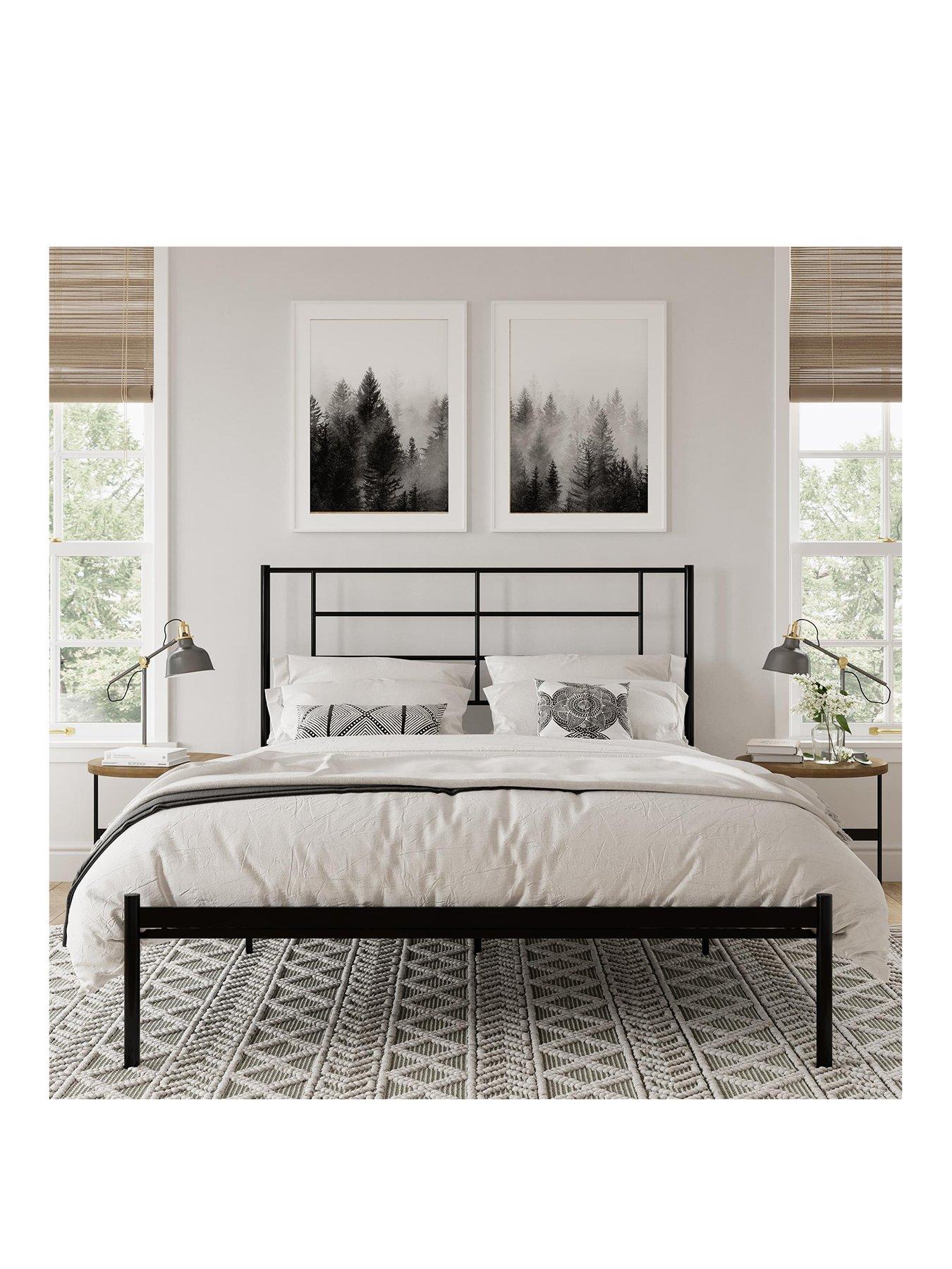 Image 1 of 7 of Dorel Home Jensen Metal Single Bed