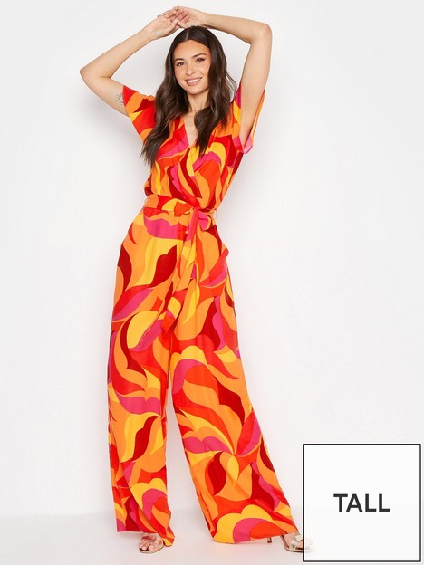 long-tall-sally-swirl-print-jumpsuit-orangenbsp