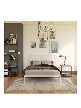 Product photograph of Dorel Home Jensen Metal Single Bed from very.co.uk