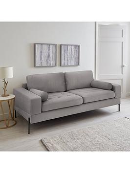 Product photograph of Very Home Versailles 2 Seater Sofa - Silver - Fsc Reg Certified from very.co.uk