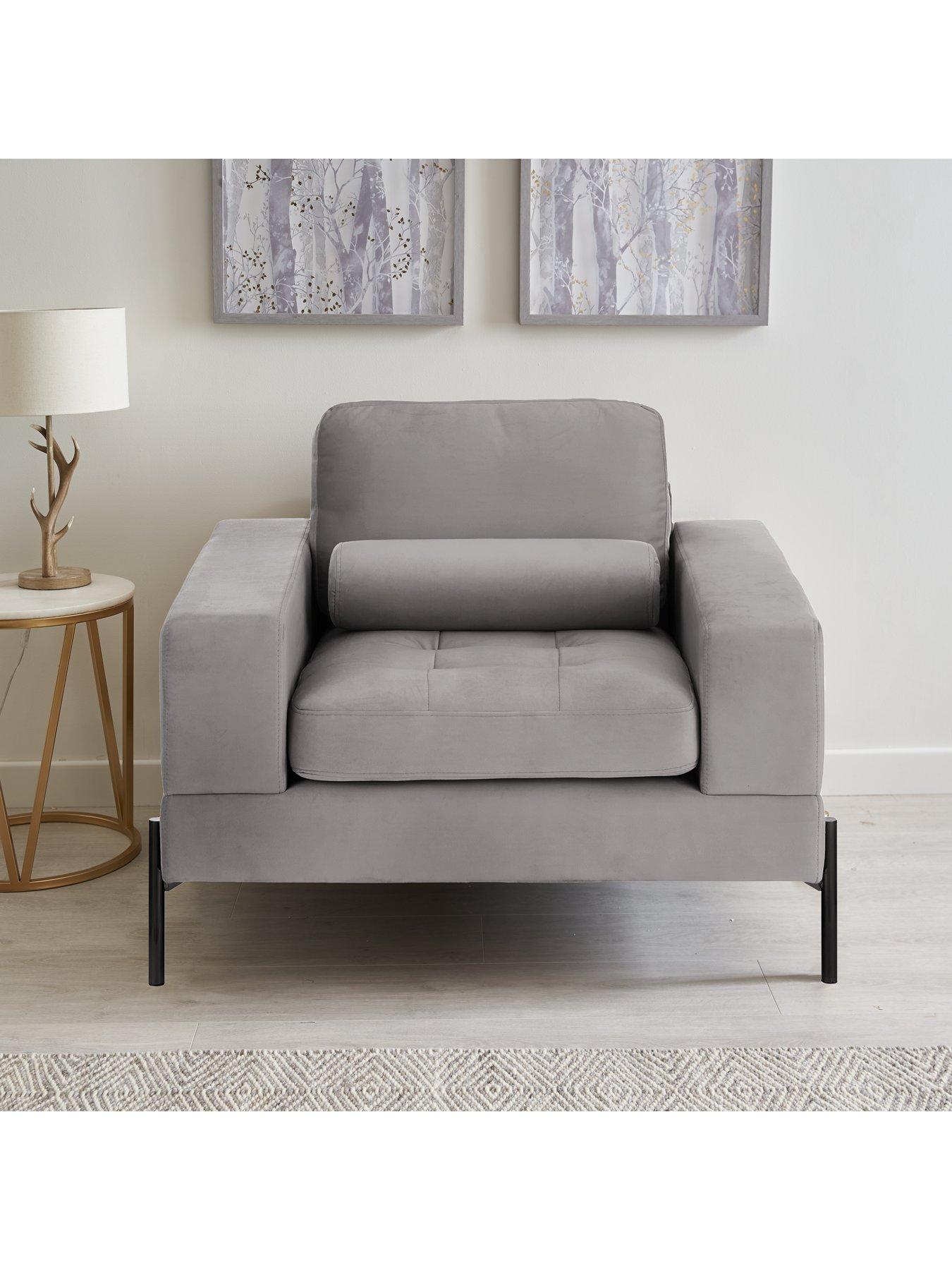 very-home-versailles-fabric-armchair-silvernbsp--fscreg-certified