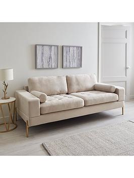Product photograph of Very Home Versailles 2 Seater Sofa - Beige - Fsc Reg Certified from very.co.uk