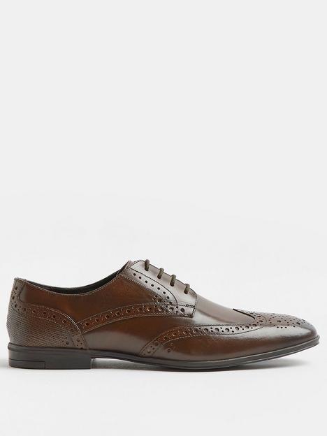 river-island-lace-up-brogue-derby-shoe