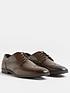 image of river-island-lace-up-brogue-derby-shoe