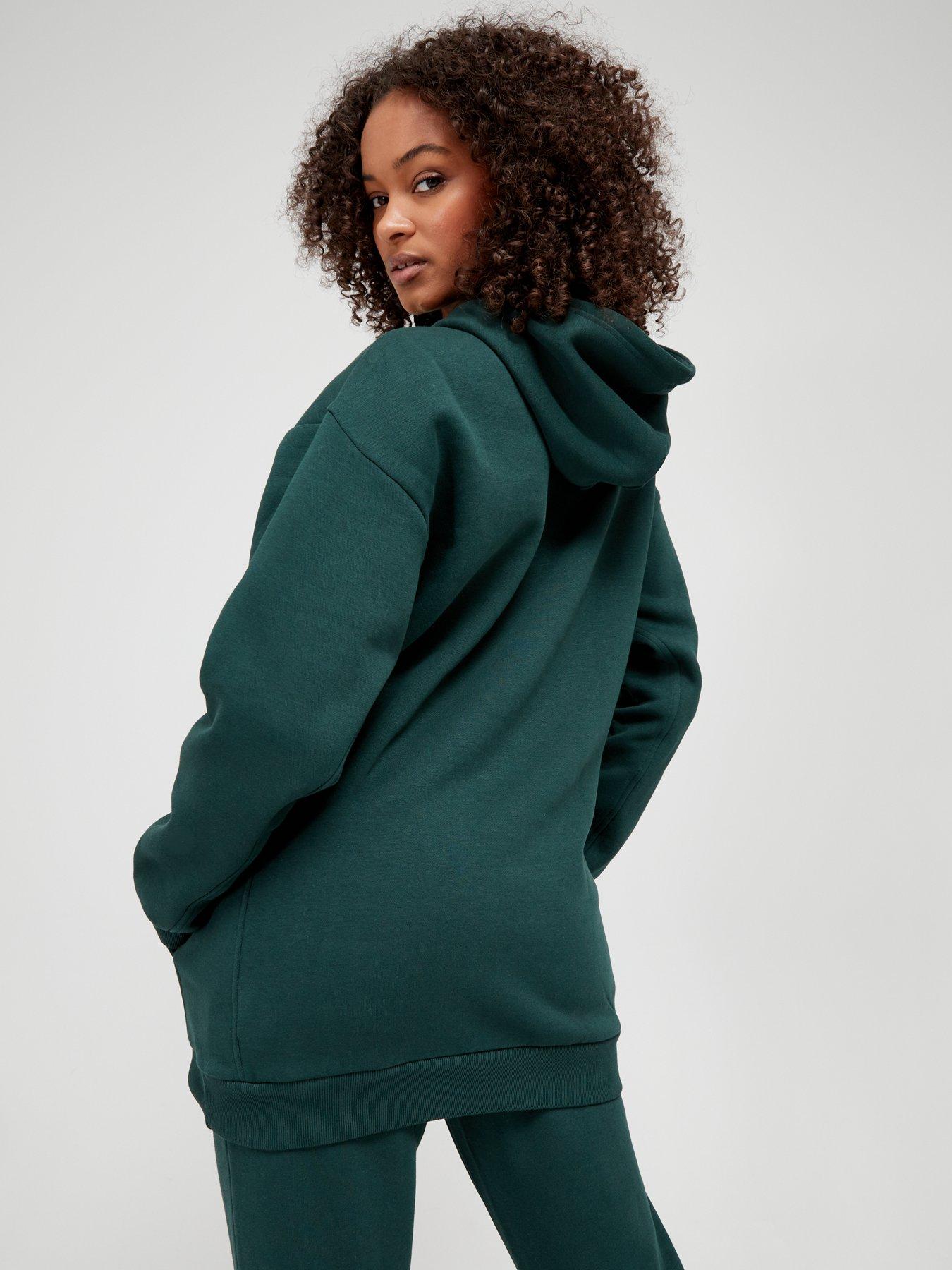dark green adidas hoodie