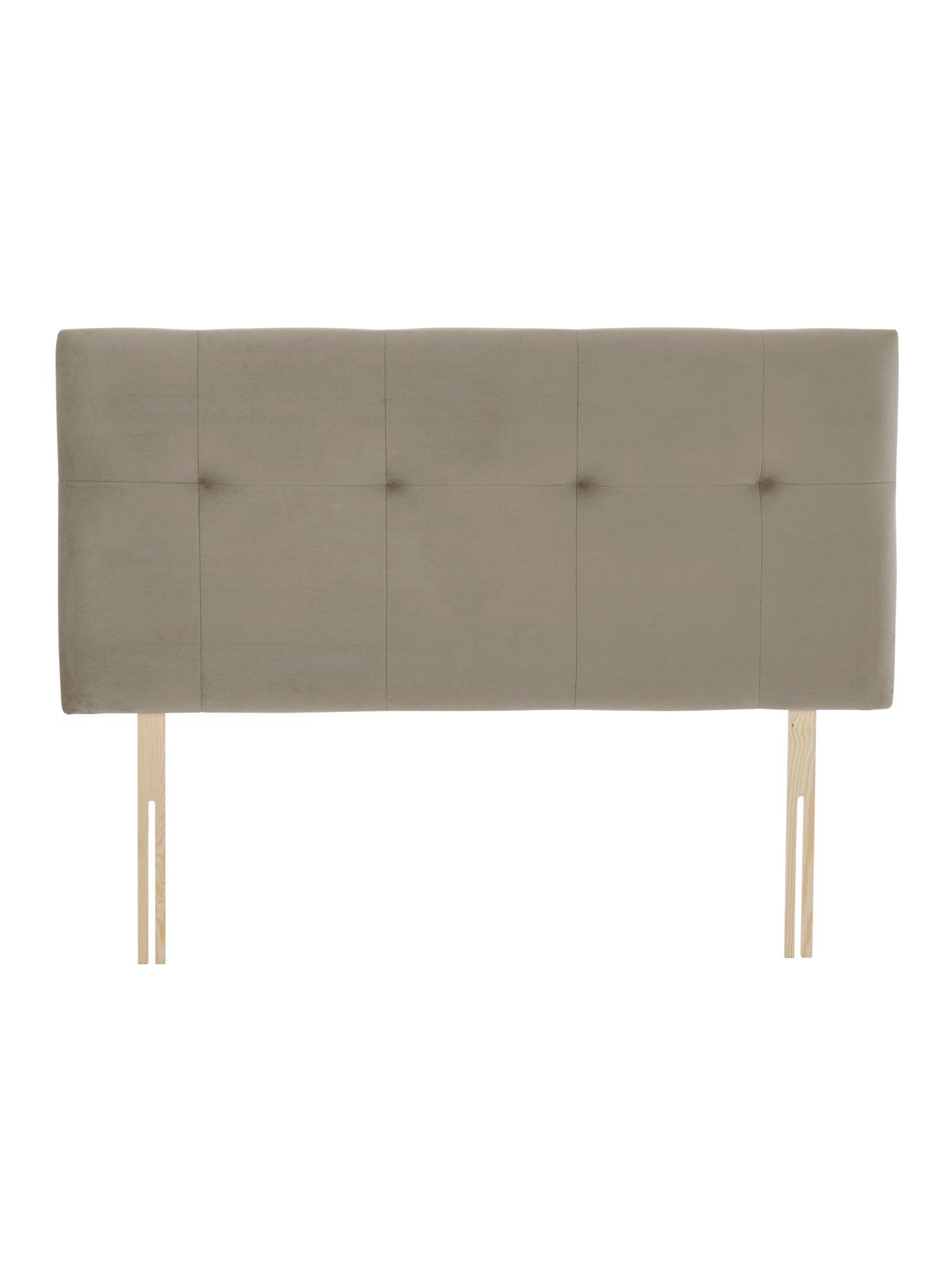undefined Viva Fabric Headboard - Grey