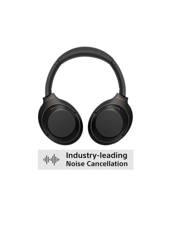 stillFront image of sony-wh-1000xm4-noise-cancelling-wireless-headphones-black