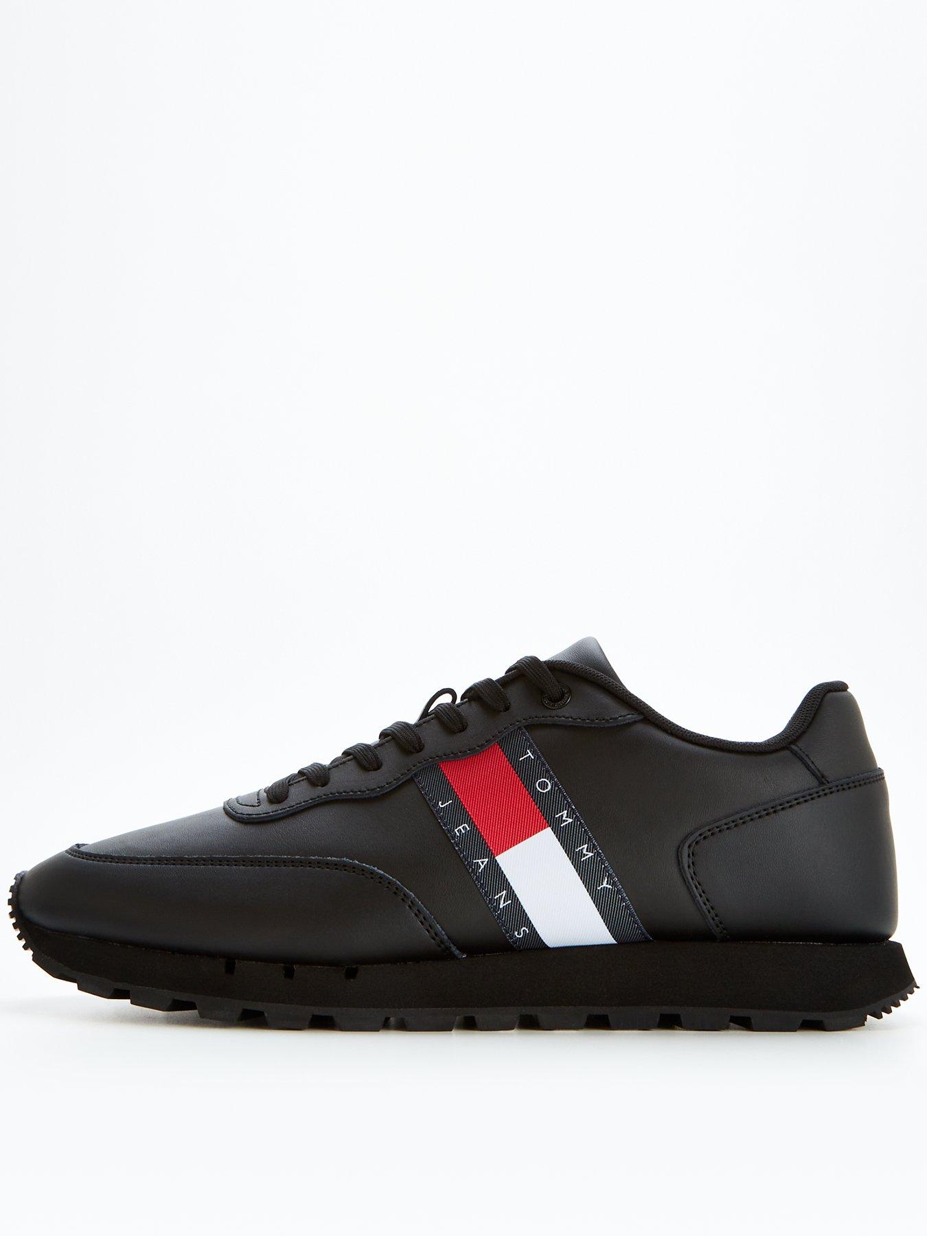 Cool tommy 2024 leather trainers