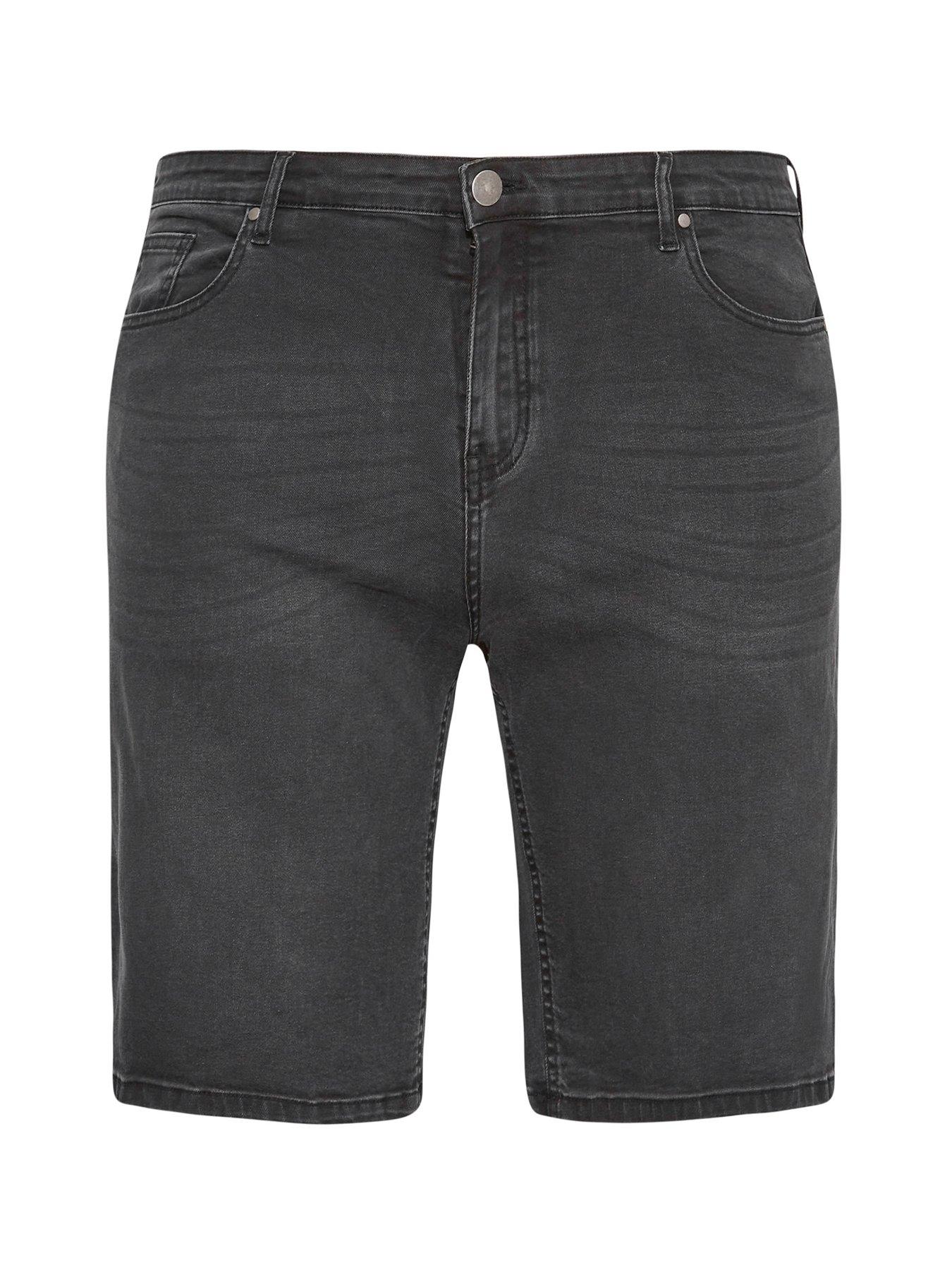 Image 1 of 2 of BadRhino Denim Shorts - Black
