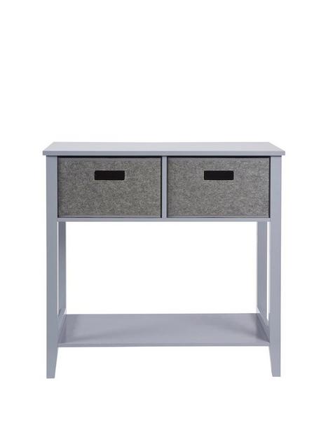 lloyd-pascal-oxford-console-with-2-felt-drawers-grey