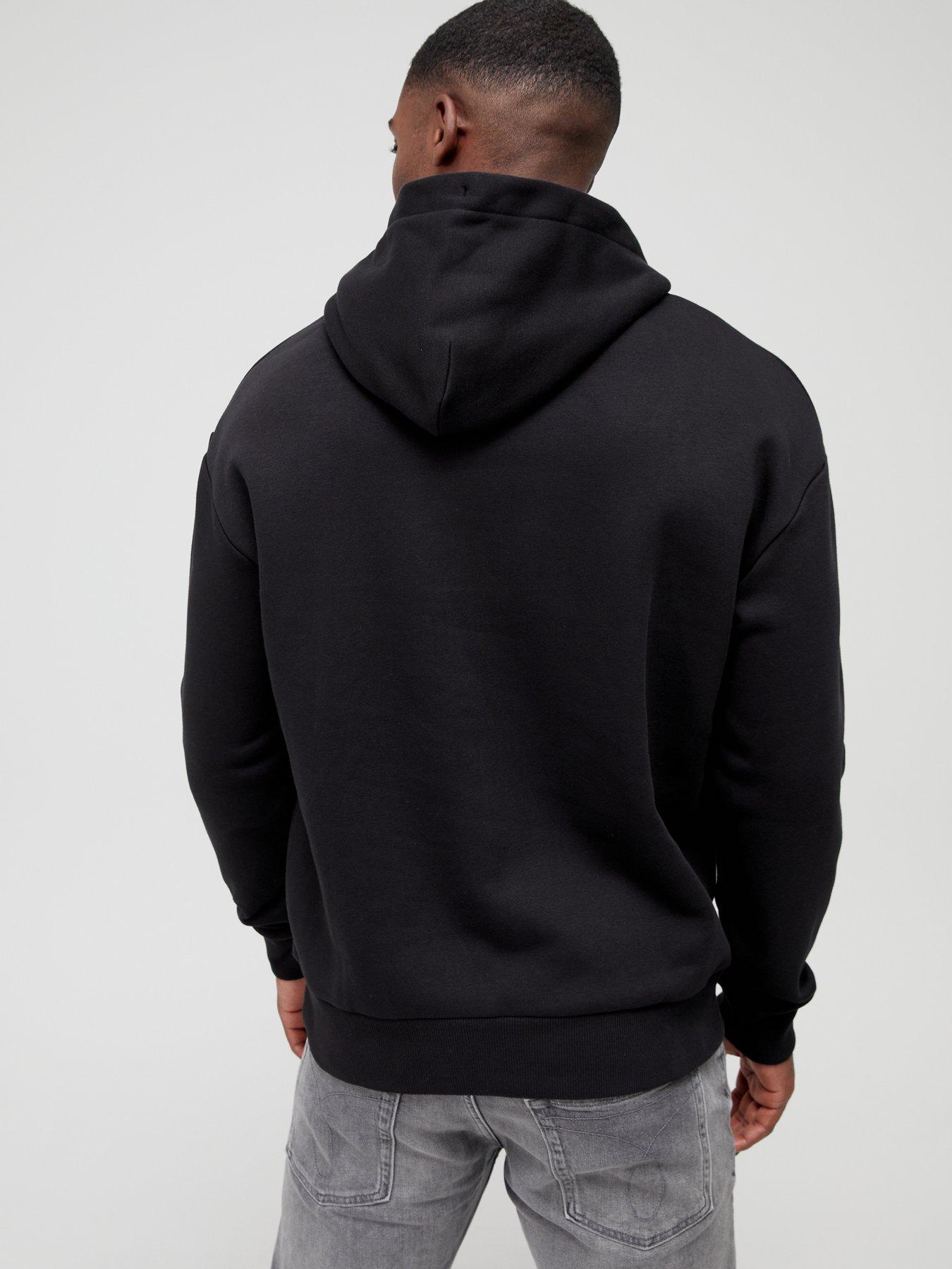 Calvin Klein COMFORT HOODIE - Hoodie - black 