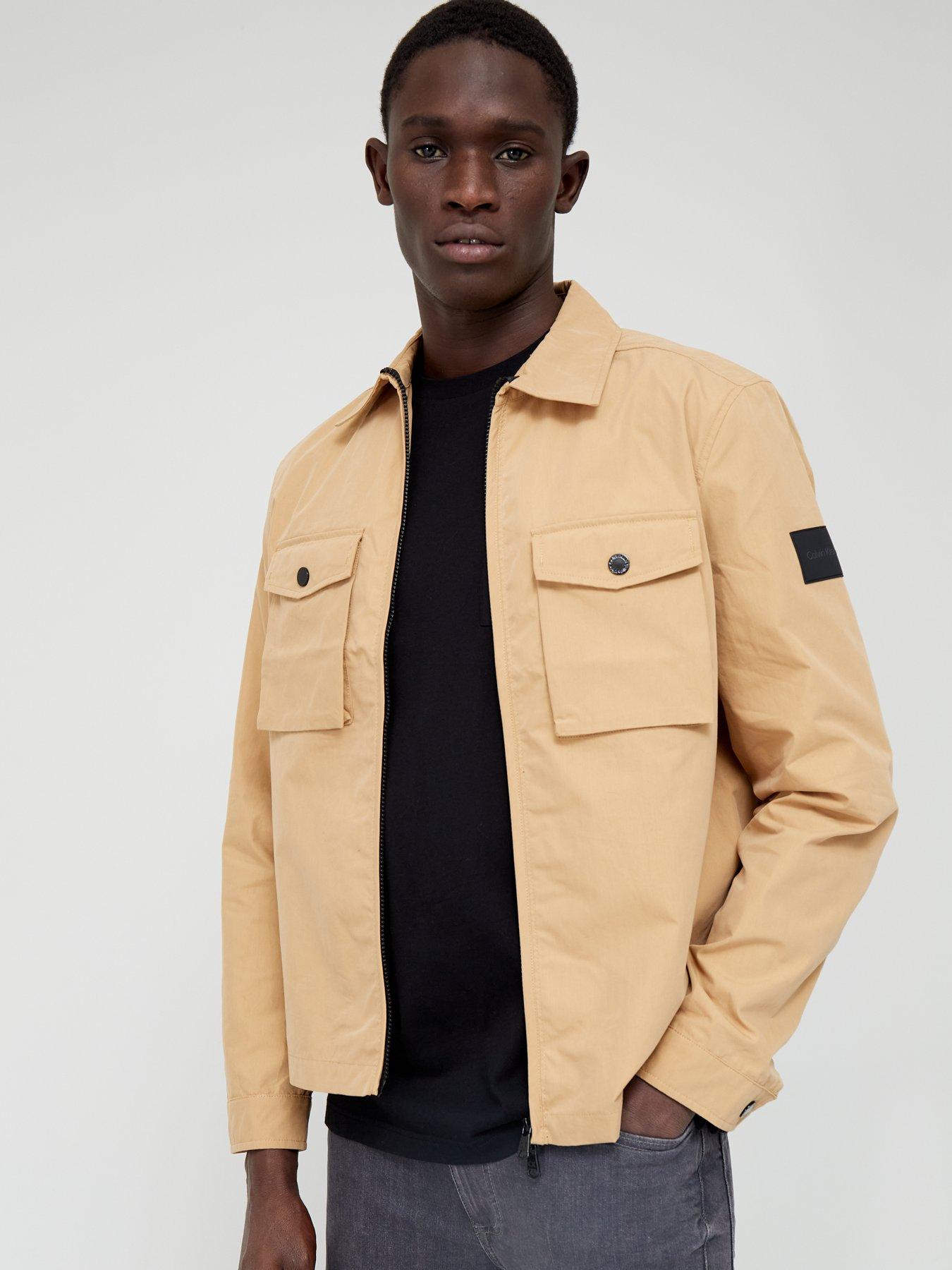 Calvin klein shop khaki jacket