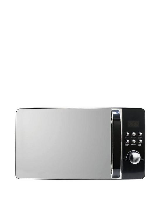 front image of daewoo-glace-noir-20l-800w-microwave--black