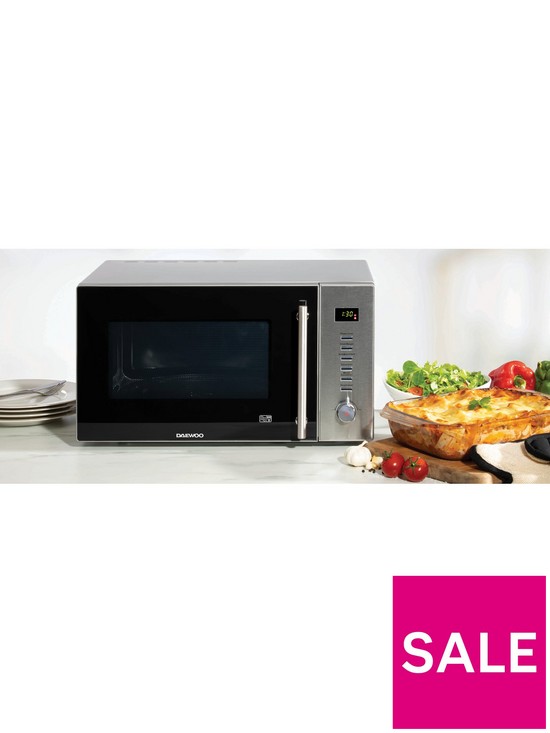 stillFront image of daewoo-30l-900w-digital-microwave-with-grill-amp-convection-koc9c5t