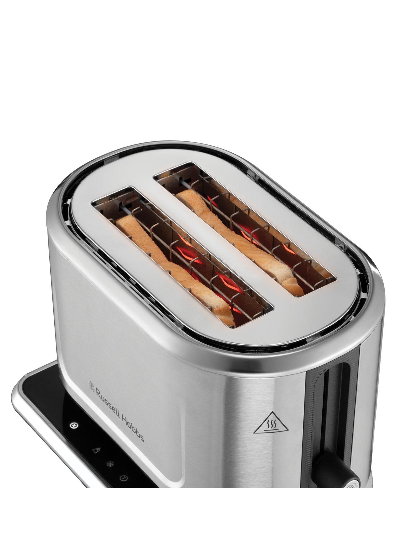 Image 3 of 7 of Russell Hobbs Attentiv&nbsp;2-Slice Toaster 26210&nbsp;with&nbsp;with Colour Sense Technology and Touch Screen Control