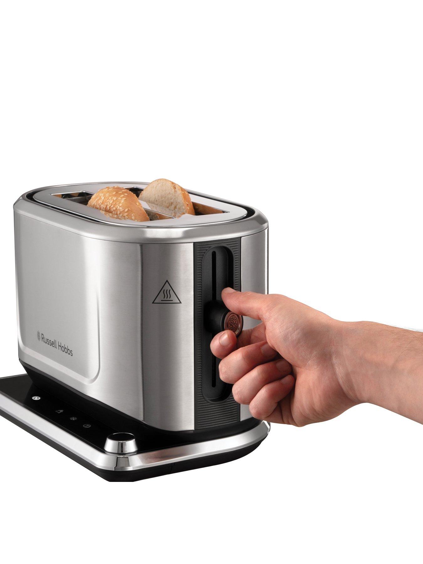 Image 4 of 7 of Russell Hobbs Attentiv&nbsp;2-Slice Toaster 26210&nbsp;with&nbsp;with Colour Sense Technology and Touch Screen Control