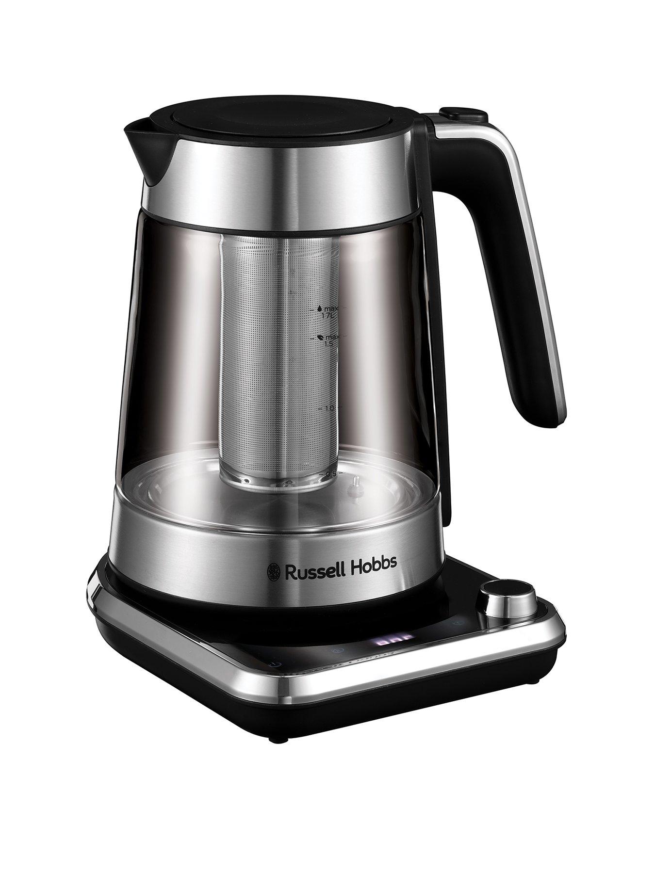 Product photograph of Russell Hobbs Attentiv Variable Temperature Kettle from very.co.uk