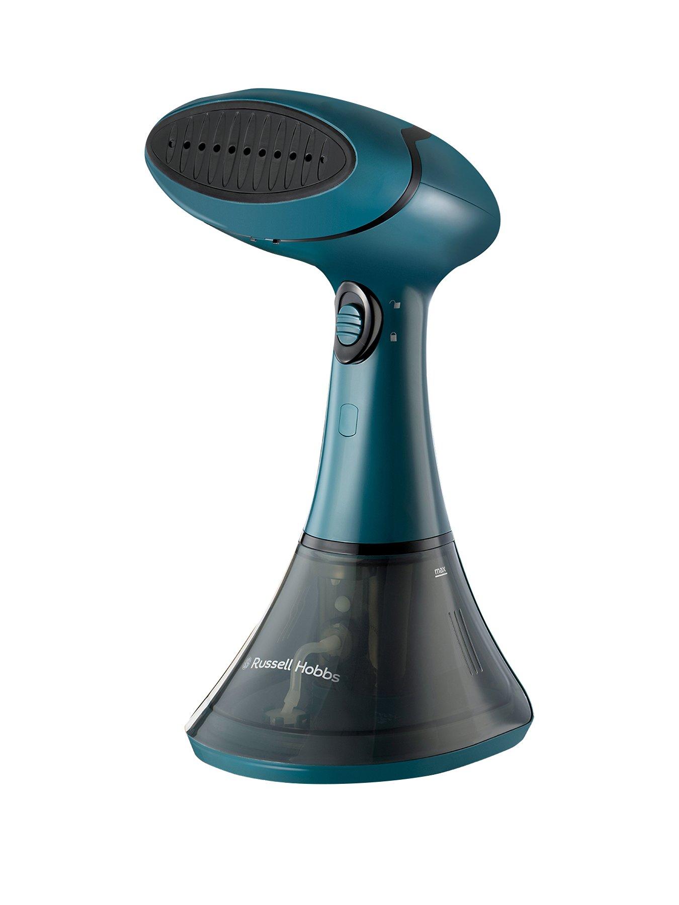 Product photograph of Russell Hobbs Steam Genie Hand Held Steamer - 27220 from very.co.uk
