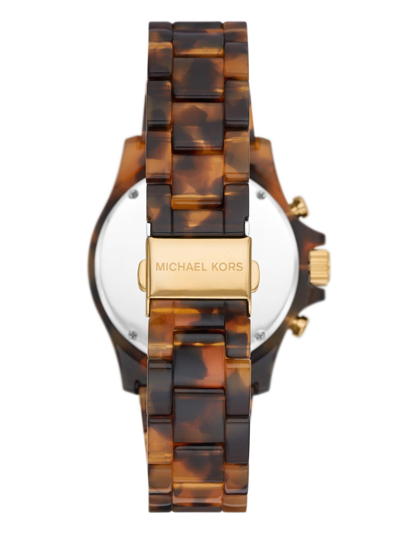 Michael kors tortoise store watch