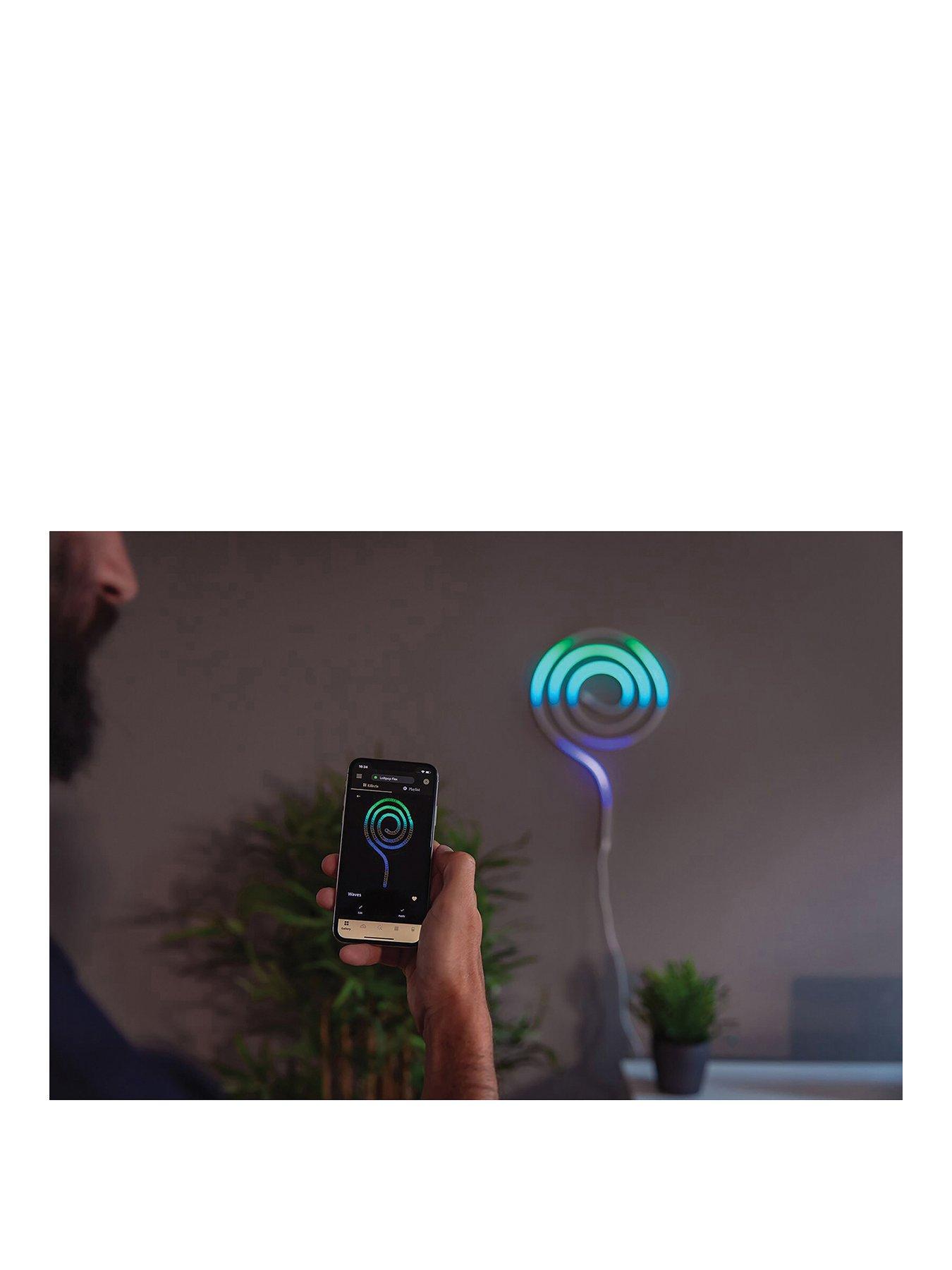 Image 3 of 7 of Twinkly Flex - Smart Flexible LED Light Strip (16 Million Colours) 300L RGB light Flex, 3 meter long starter, White IP20