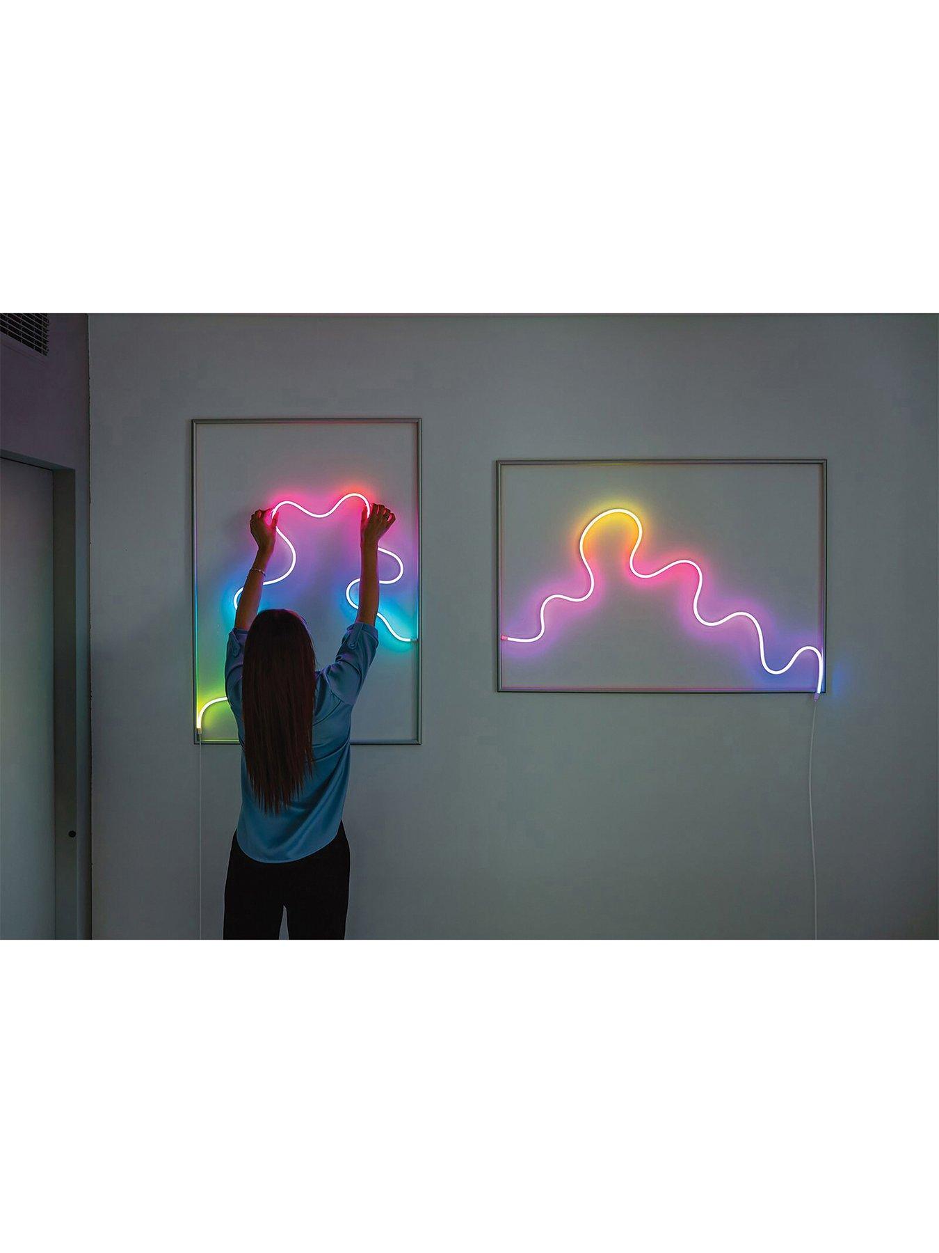 Image 4 of 7 of Twinkly Flex - Smart Flexible LED Light Strip (16 Million Colours) 300L RGB light Flex, 3 meter long starter, White IP20
