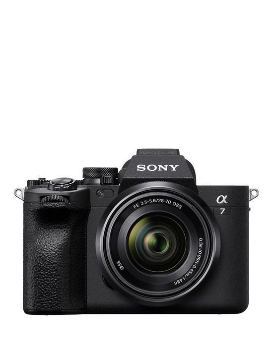 front image of sony-alpha-7-iv-full-frame-mirrorless-camera-with-28-70-mm-f35-56-kit-lens-33mp-real-time-autofocus-10-fps-4k60p