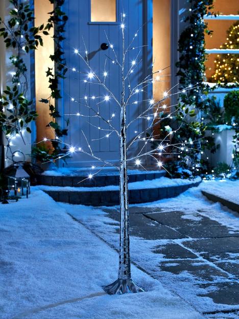 very-home-lit-silver-outdoor-christmasnbsptree-5ft