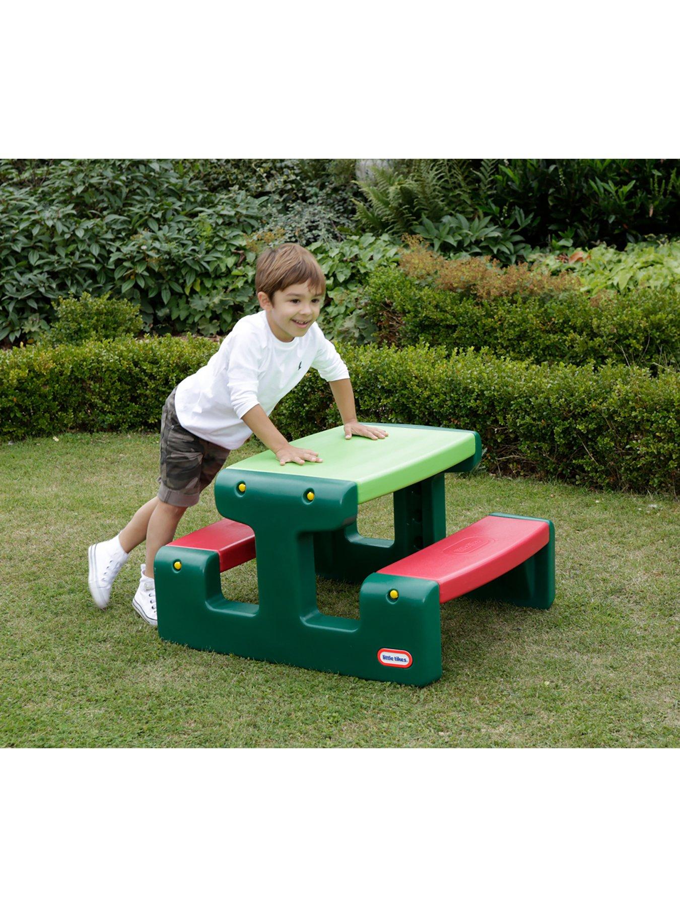 Little tikes store table and bench