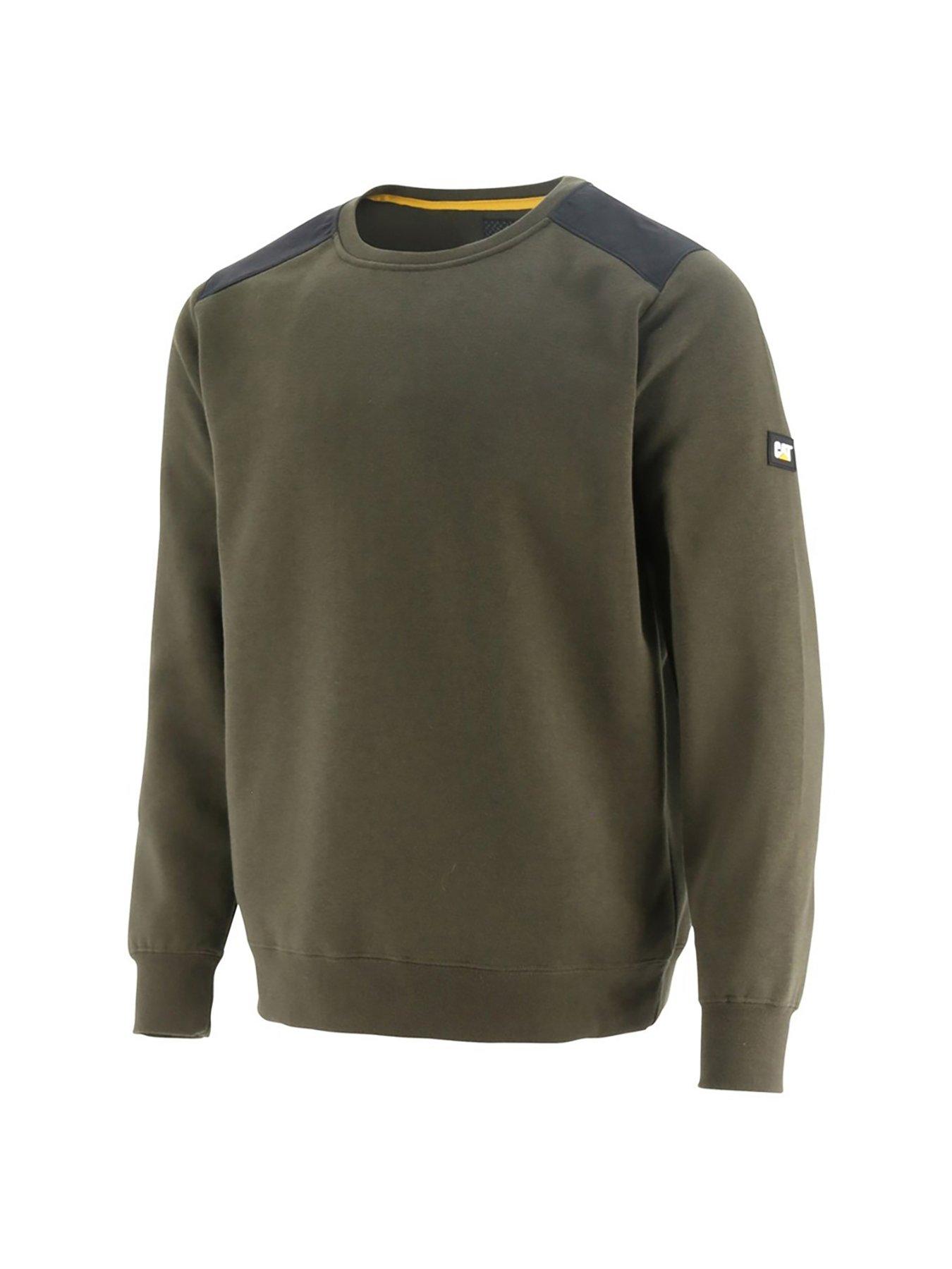 caterpillar crewneck sweatshirt