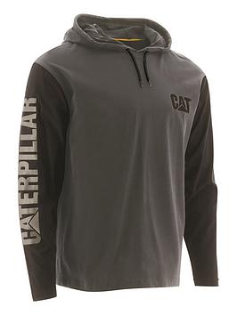caterpillar 1510425 hoodie - dark grey