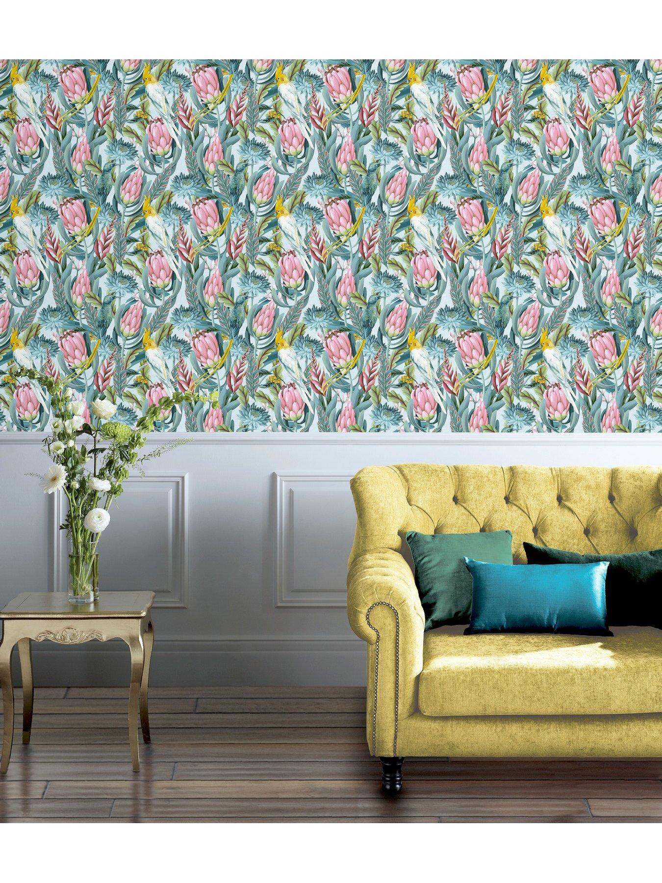 ARTHOUSE Rainforest Escape Wallpaper | very.co.uk