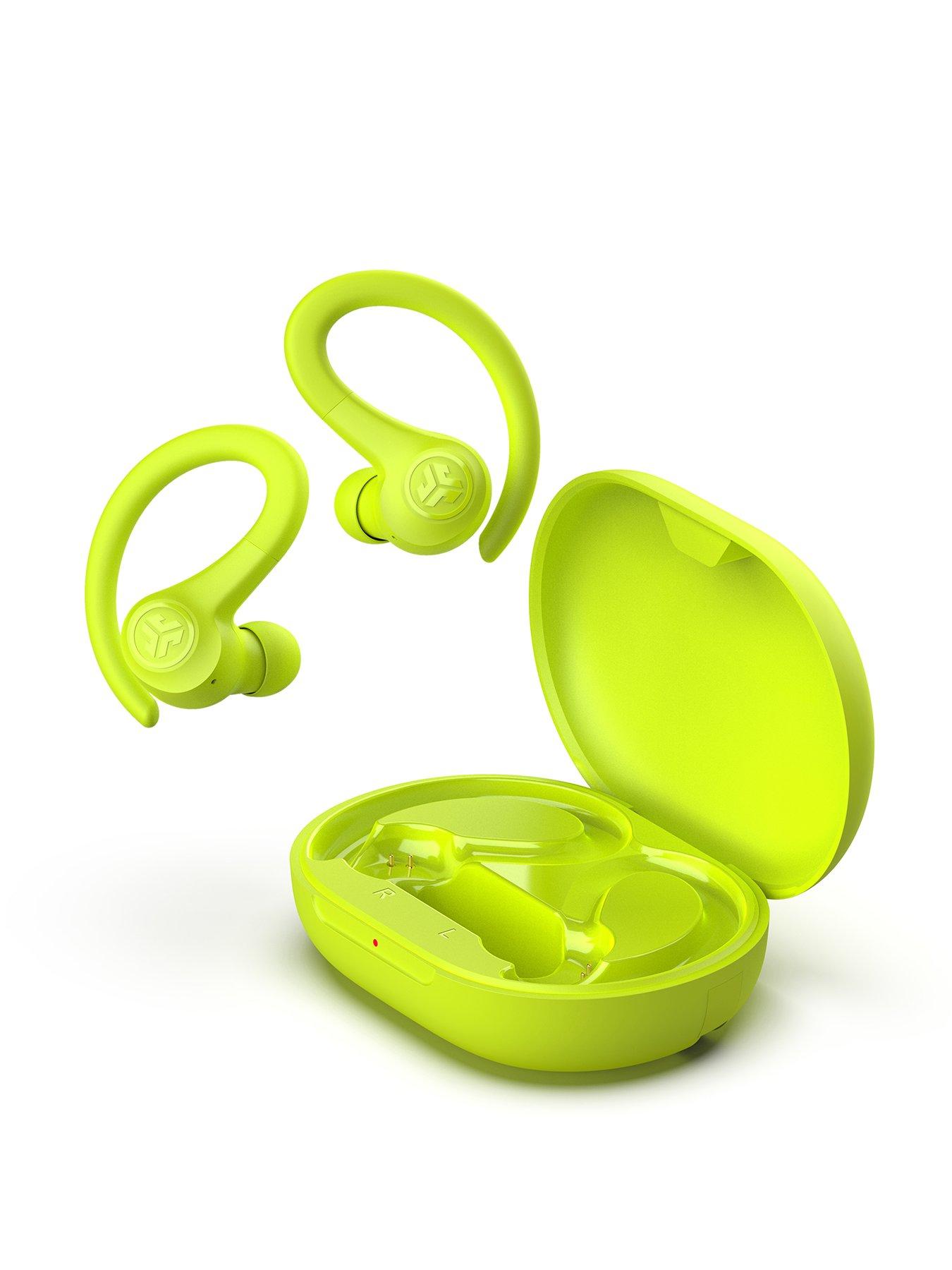 JLab GO Air Sport True Wireless Headphones - Neon Yellow