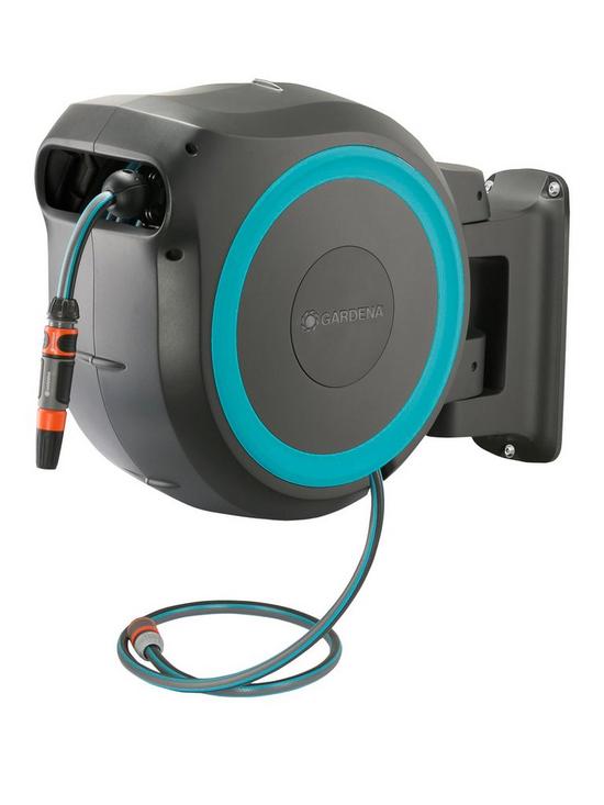 front image of gardena-25m-wall-mounted-hose-box