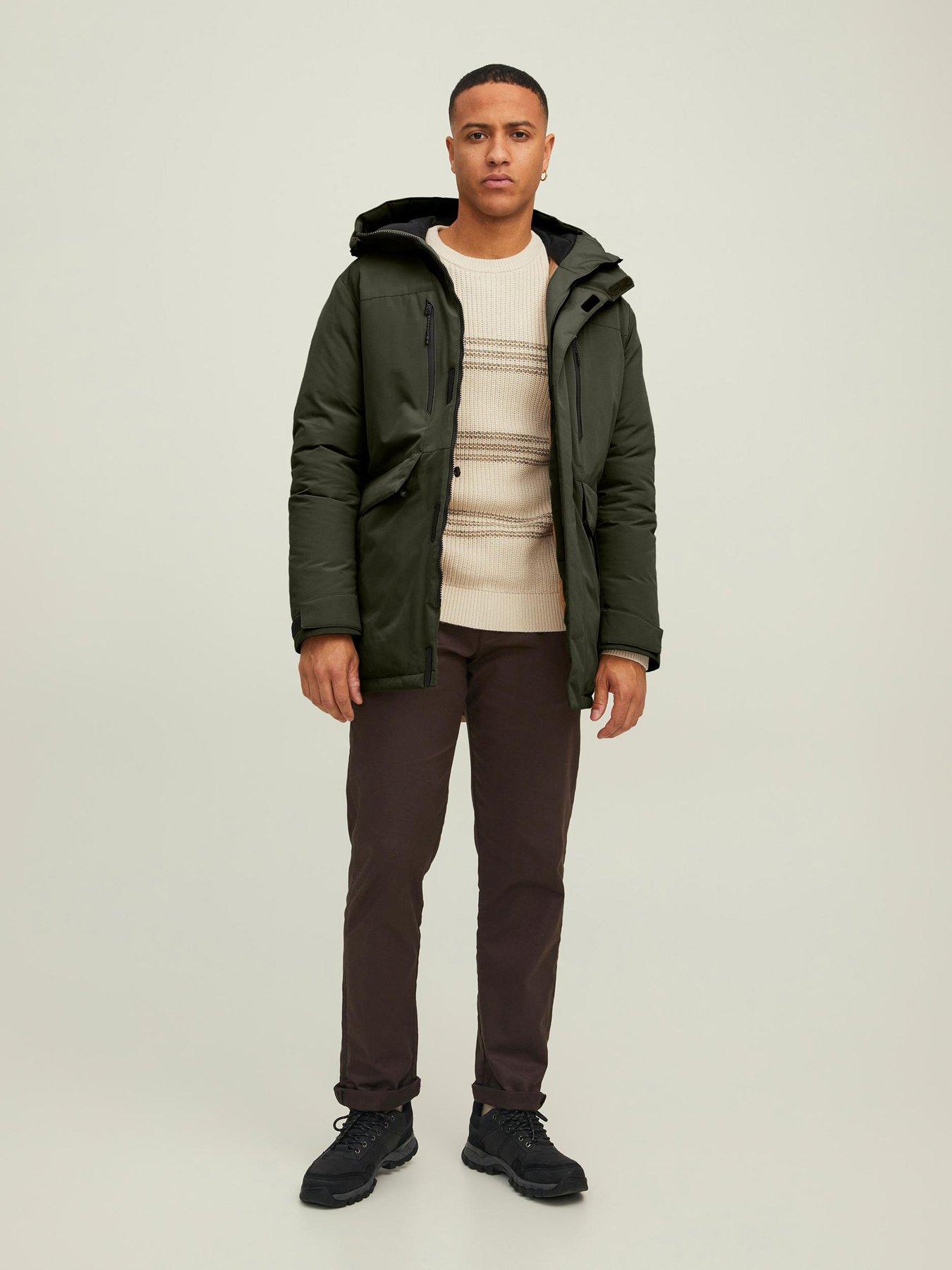 Jack & Jones Bach Heavy Weight Parka Jacket - Green