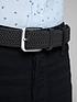 image of jack-jones-woven-belt-black