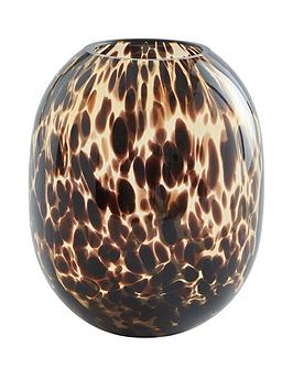 Product photograph of Amber Confetti Vase from very.co.uk