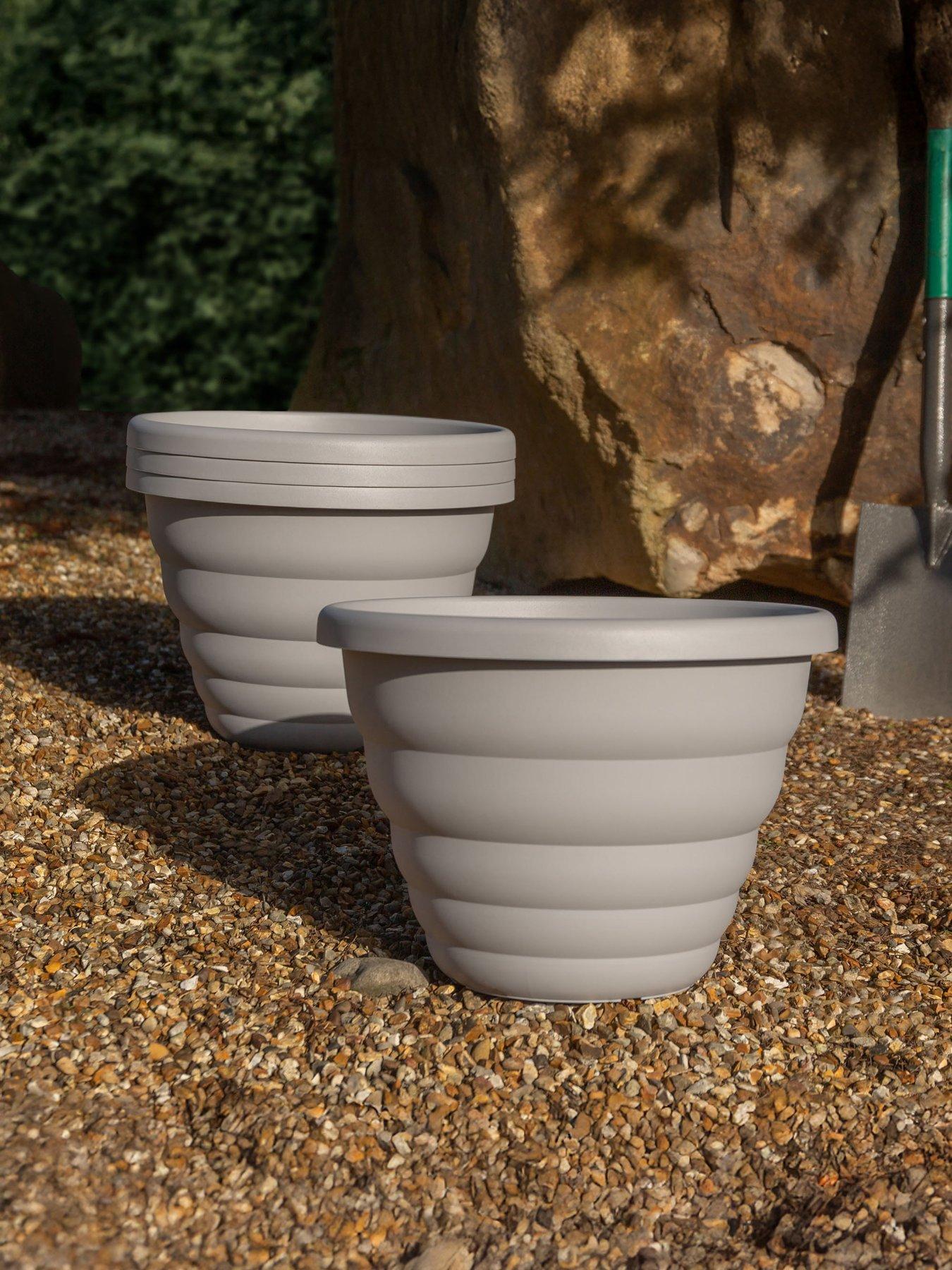 Image 1 of 5 of Wham Set of 4 H342 Beehive 40cm Round Pot