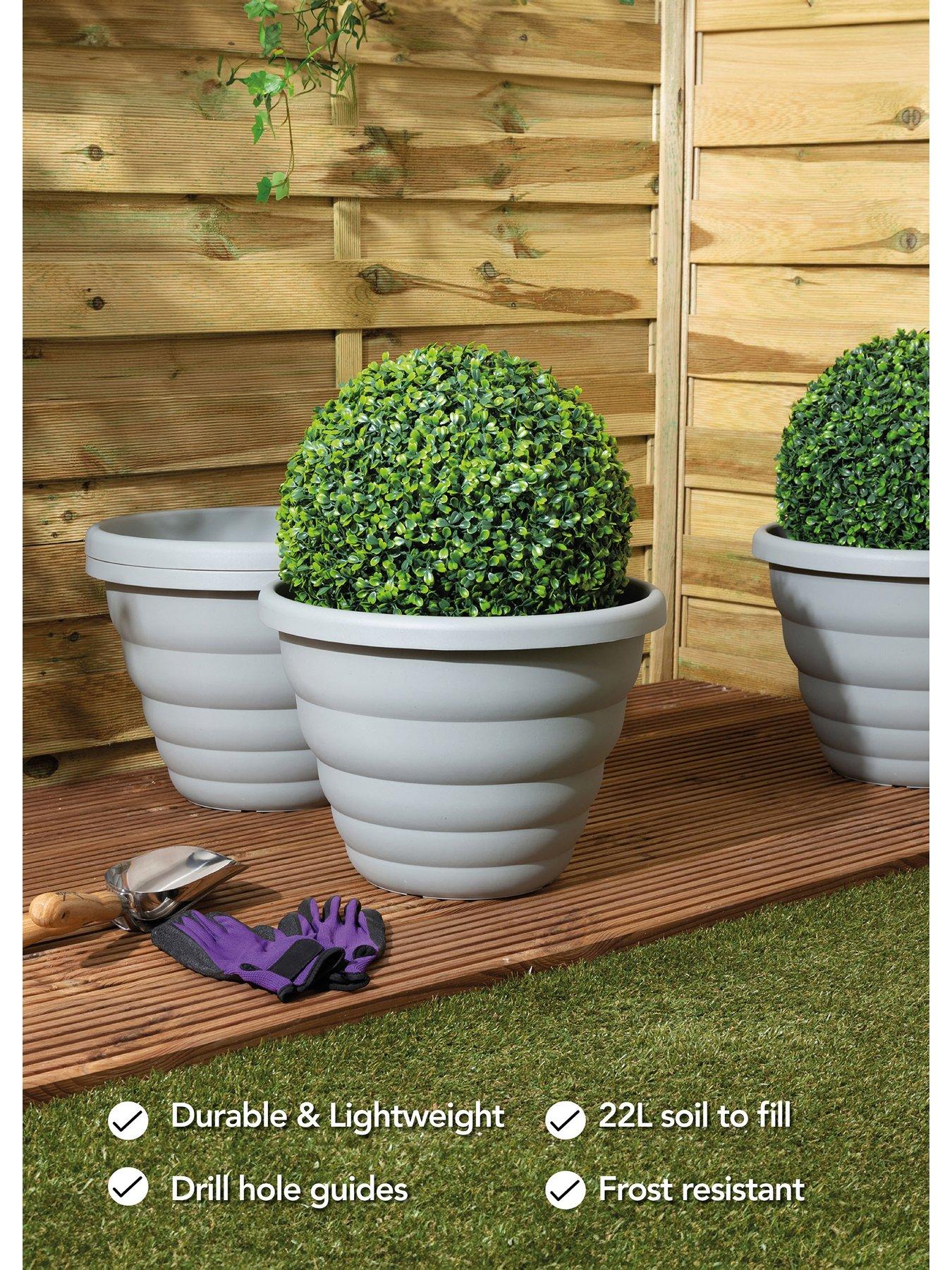 Image 2 of 5 of Wham Set of 4 H342 Beehive 40cm Round Pot