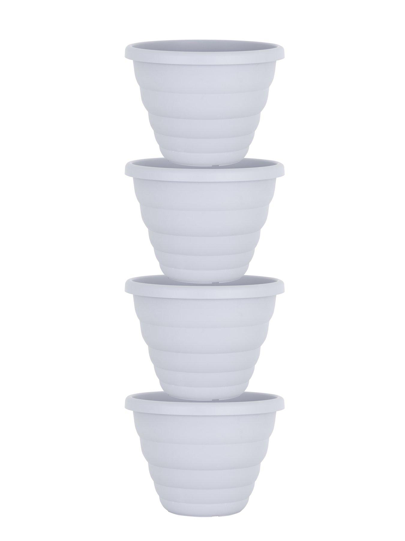 Image 4 of 5 of Wham Set of 4 H342 Beehive 40cm Round Pot