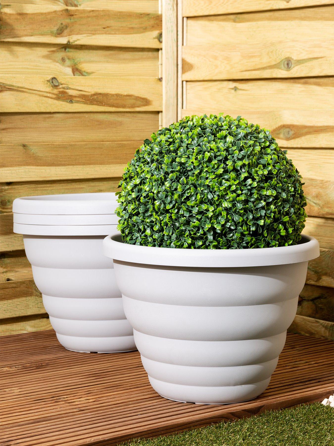 Product photograph of Wham Set Of 4 H344 Beehive 48cm Round Pot from very.co.uk