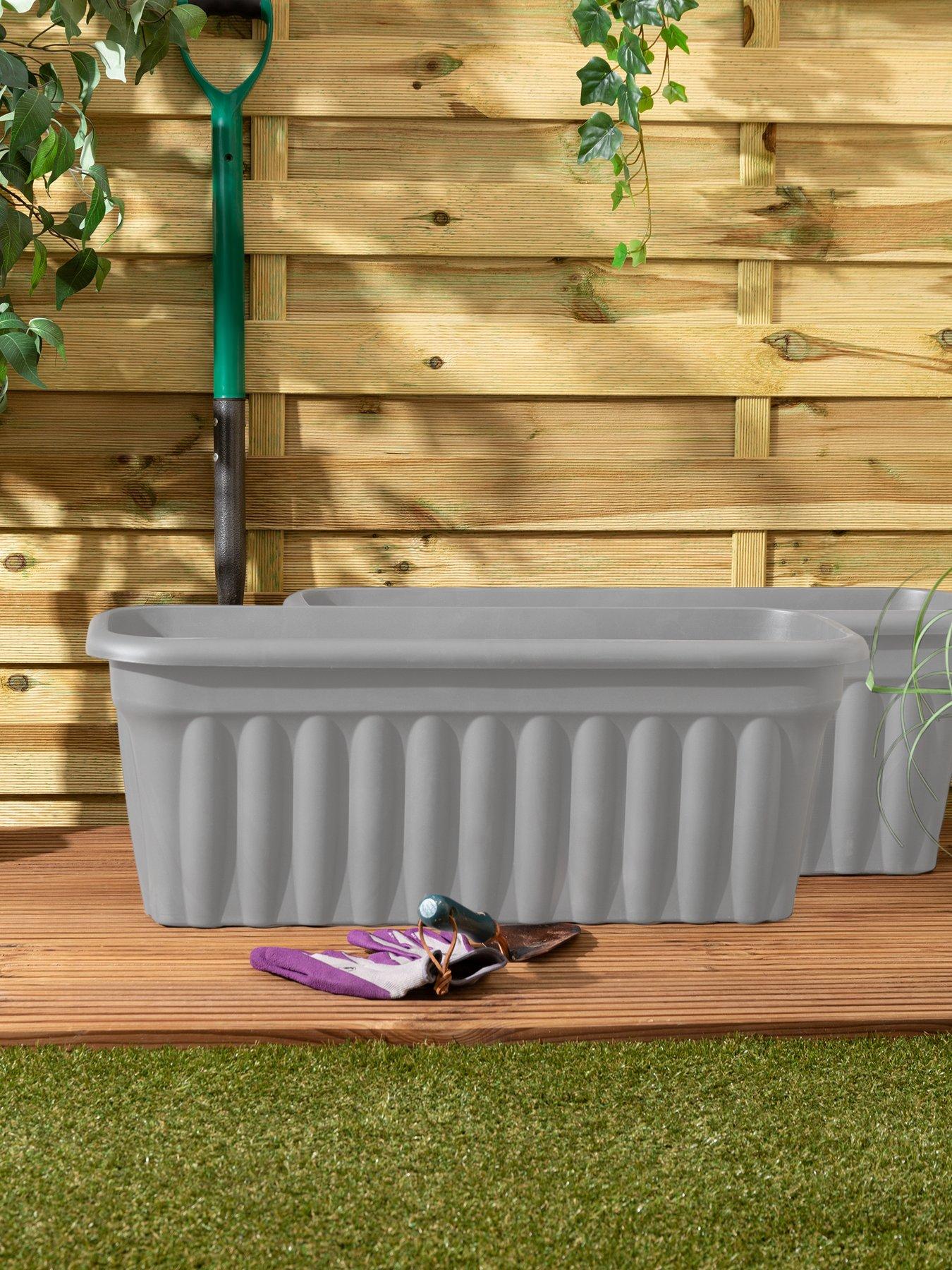 Product photograph of Wham Set Of 2 Vista 80cm Trough Upcycle from very.co.uk