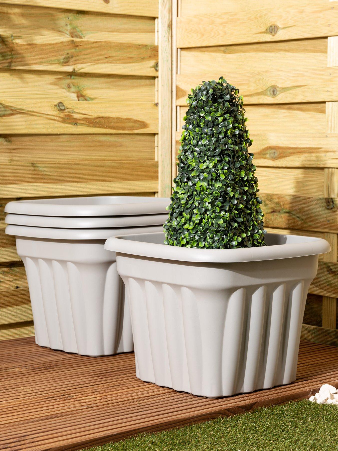 Wham Set of 4 Vista 40cm Round Planter