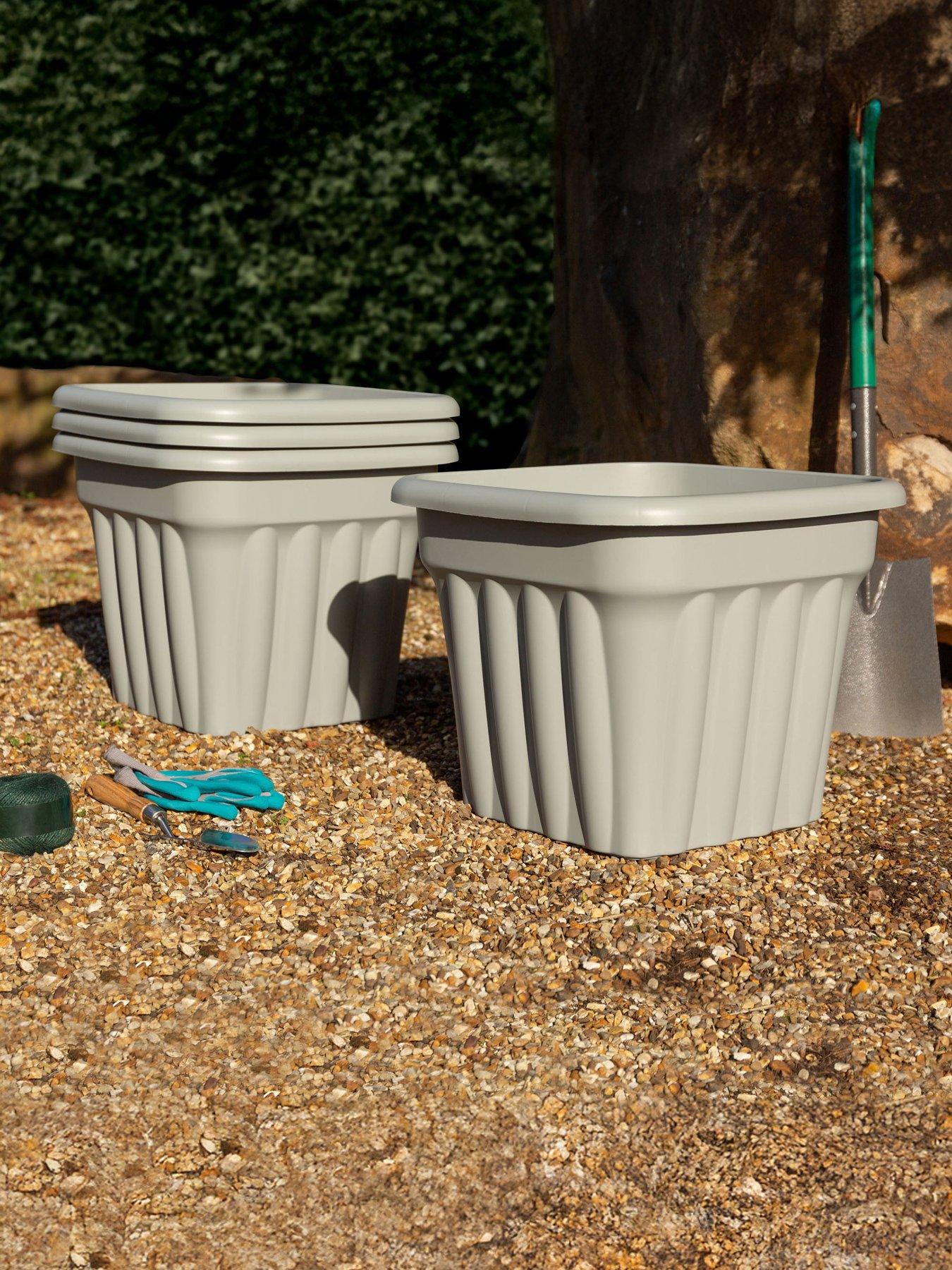 Wham Set of 4 Vista 49cm Square Planter